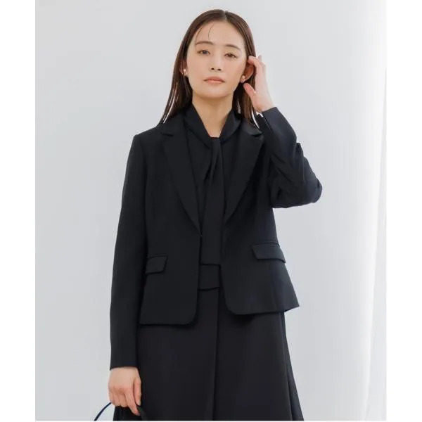 ジャケット テーラードジャケット 「喪服・礼服」「洗える」テーラージャケット/卒業式(卒園式) レディース