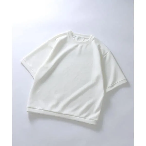 tシャツ シルキーダンボールニットTシャツ メンズ