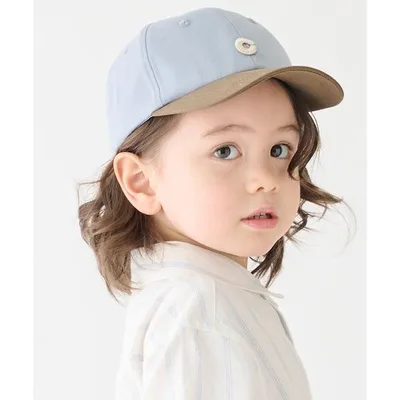 キャップ 帽子 紫外線カット 「UV加工」アルファベットロゴキャップ キッズ 子供 男の子 女の子