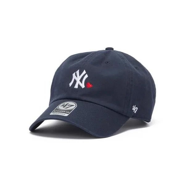 キャップ 帽子 レディース WEGO/47 CLEAN UP MLB MINI HEART レディース