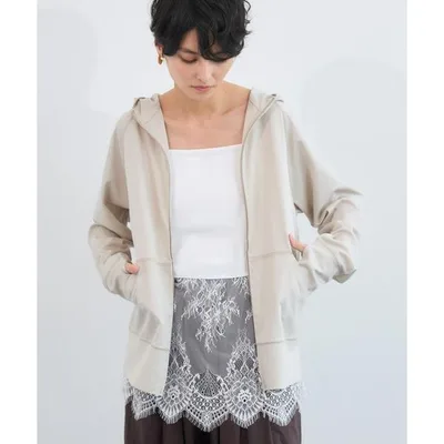 パーカー uvカット 冷感 BARNYARDSTORM / UVカットCOOLタッチパーカー「UVカット / 接触冷感」JAPAN FABRIC レディース