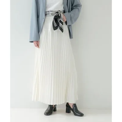 ロング スカート プリーツロングスカート
