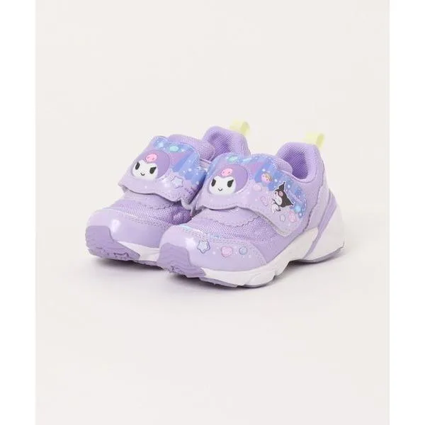スニーカー MOONSTAR ムーンスター 15-19 サンリオ(L) サンリオ7220 SA 7220LE ABC ABC-MART限定 *パープル キッズ 子供 女の子