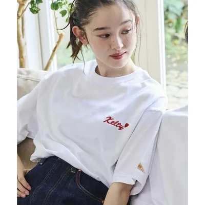 tシャツ 速乾 限定展開 KELTY×FREAK'S STORE ケルティ 別注 ビッグシルエット ロゴワンポイント ハート刺繍 クルーネックTシャツ UVカット 接触冷感 吸水…