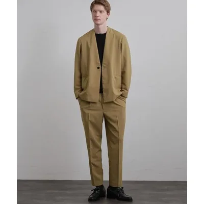 セットアップ 「上下2点セットアップ」AIRY DRY アソートセットアップ 吸水速乾/UVカット/マシーンウォッシャブル/ノーカラージャケット/シングルジャケッ…
