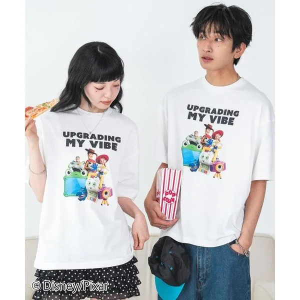 tシャツ 半袖 WEGO/「26年春夏新作」キャラクターズグラフィックT2 レディース メンズ