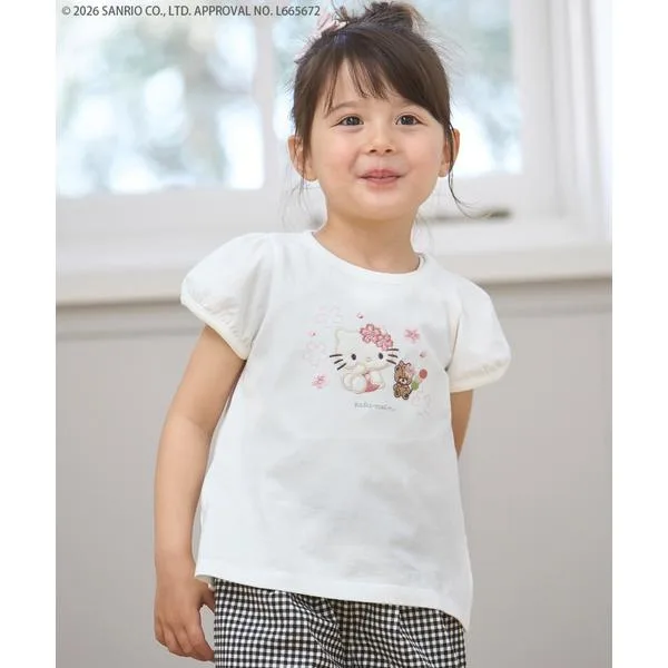 tシャツ 「サンリオキャラクターズ」お花見Tシャツ キッズ 子供服 女の子
