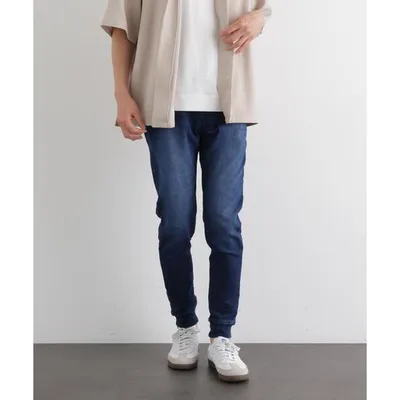 ジーンズ 「Meaningful Continuity」 ストレッチデニムジョガーパンツ メンズ