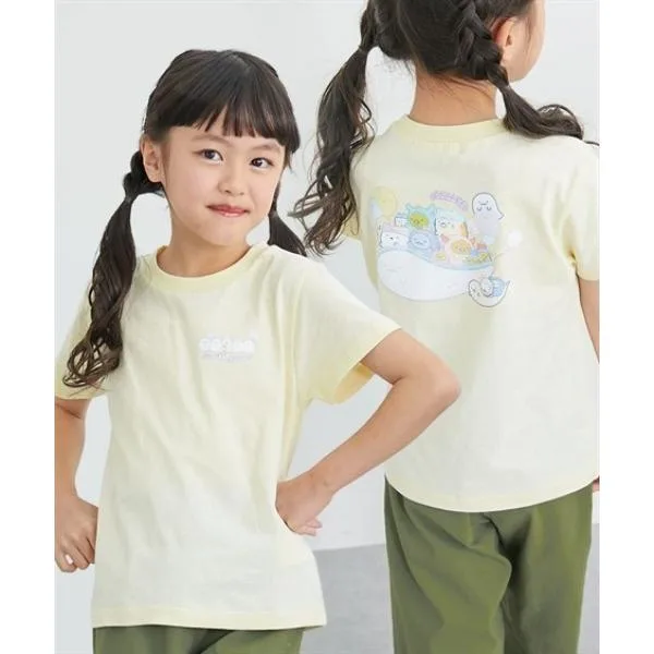 tシャツ 「すみっコぐらし」半袖プリントTシャツ 「綿100%」 キッズ 子供服 男の子 女の子