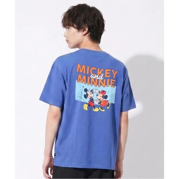 tシャツ 半袖 親子お揃い ディズニー バックキャラクターTシャツ 1489A レディース メンズ