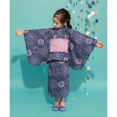 浴衣 「WEB限定」2WAYセパレート浴衣 キッズ 子供 女の子