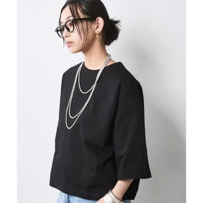 tシャツ 半袖 綿100%シンプルTシャツ「大きいサイズ有」シックスタイル レディース