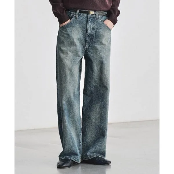 ジーンズ LASER FADE STANDARD STRAIGHT DENIM/COLORFAST SLUB STANDARD DENIM メンズ レディース