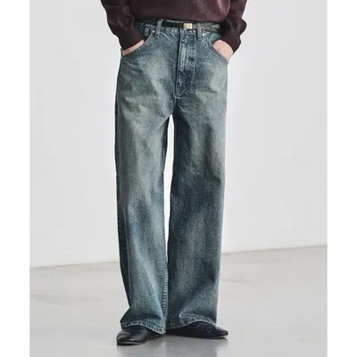 ジーンズ LASER FADE STANDARD STRAIGHT DENIM/COLORFAST SLUB STANDARD DENIM メンズ レディース