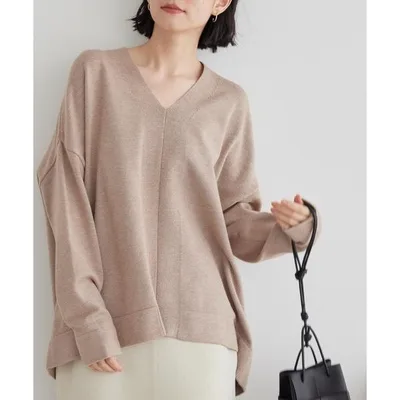 「AMERICAN HOLIC」 長袖ニット M ベージュ系その他2 レディース