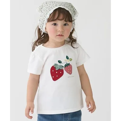 tシャツ アップリケアソート半袖Tシャツ キッズ 子供服 女の子