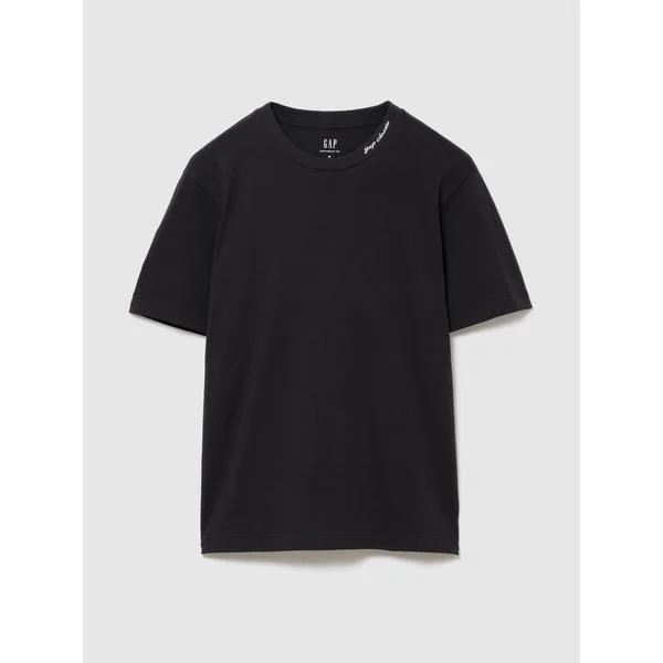 tシャツ ヘビーウェイト GAPロゴ リラックスフィット クロップドTシャツ メンズ レディース