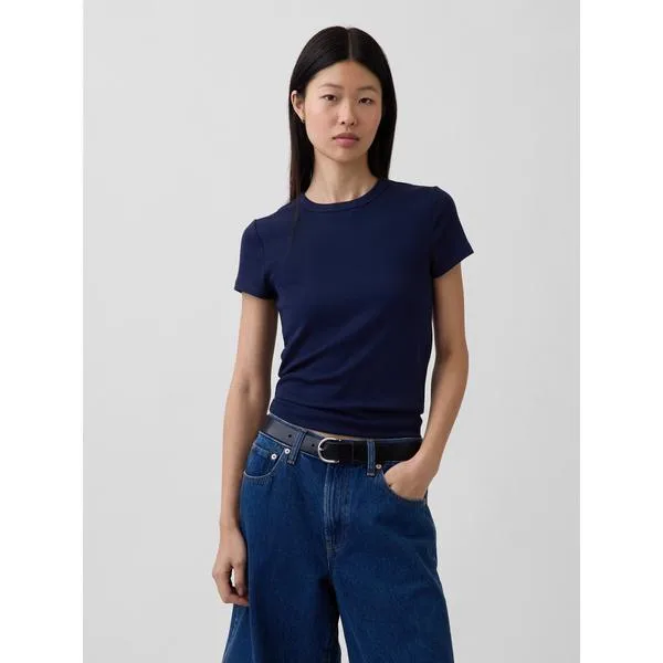 tシャツ 半袖 モダン クルーネックTシャツ(半袖) レディース