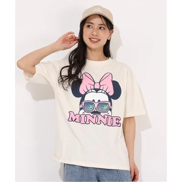 tシャツ 親子お揃い ディズニー リゾート柄レンチキュラーTシャツ 1587A メンズ