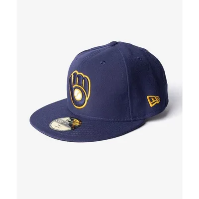ニューエラ キャップ 帽子 メンズ NEW ERA / 59FIFTY ミルウォーキー・ブリュワーズ ベースボールキャップ メンズ レディース