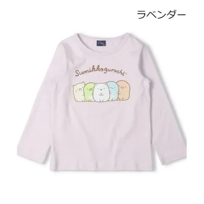 tシャツ すみっコぐらし/プリント長袖Tシャツ キッズ 子供服 女の子