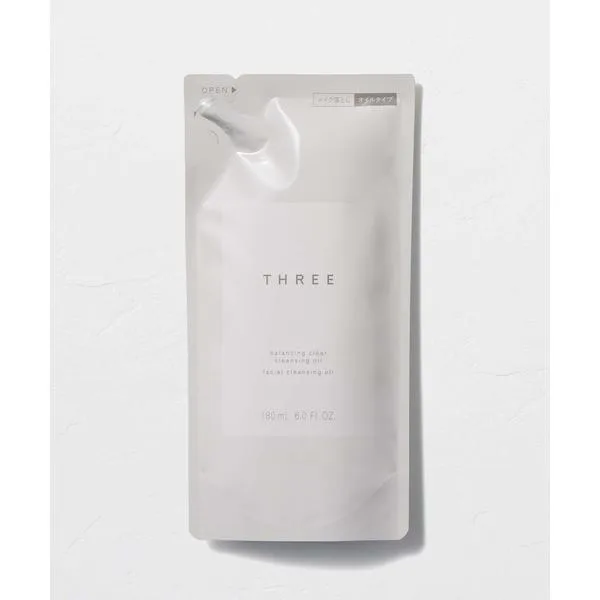 クレンジング スリー THREE バランシング クリア クレンジング オイル リフィル 180ml