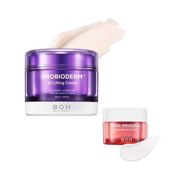 美容液 オイル クリーム バイオヒールボ bioheal boh 「セット品」プロバイオダーム 3Dリフティングクリーム+NADプリズセル グロウブーストクリームミニセ…