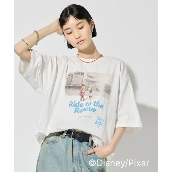 tシャツ 半袖 「TOY STORY/トイ・ストーリー」アシッドバディフォトTEE レディース メンズ