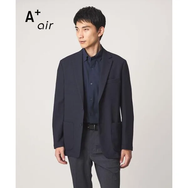 ジャケット テーラードジャケット A+ air Pメッシュ L/STD 2P ジャケット -ウォッシャブル・ストレッチ・通気性- メンズ