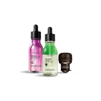 コスメセット コフレ ロクシタン l'occitane 「数量限定」スカルプセラム デュオ(アンチヘアロスセラム&ナイトディフェンス アドバンストスカルプセラム)