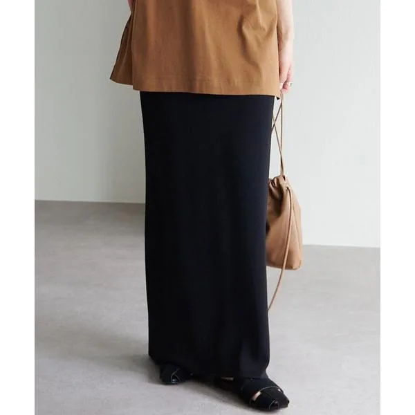 ロング スカート 「26AW・Du noir」ナロースカート