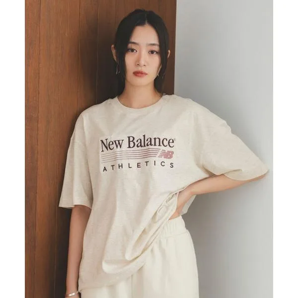 ニューバランス tシャツ 半袖 Trackside ショートスリーブTシャツ(オーバーサイズ) レディース