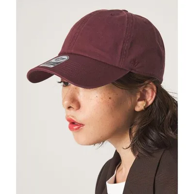 キャップ 帽子 レディース 「別注」「’47」CLEAN UP キャップ(無地) レディース