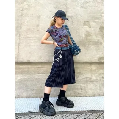 tシャツ 半袖 ミッキーマウス コミック柄オーバープリントTシャツ/Disney ディズニー「2026-2027年秋冬新作」 レディース