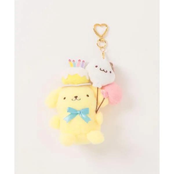 キーホルダー sanrio/サンリオキャラクターズ ポムポムプリン フェアマスコット