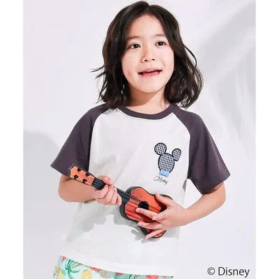 アロハシャツ tシャツ 「ディズニーコレクション」キャラクターモチーフラグラン半袖Tシャツ(80~130cm) キッズ 子供服 男の子 女の子