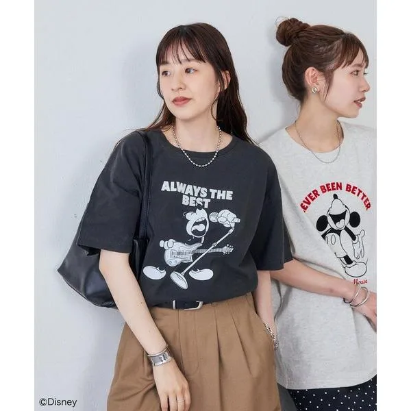 tシャツ 半袖 「Enlude」DisneyフロッキーロゴTシャツ「ユニセックス」 レディース メンズ