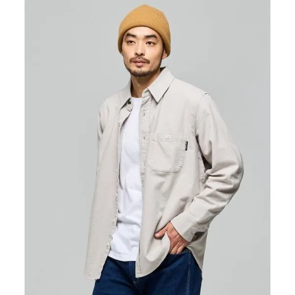 シャツ 無地ビエラシャツ メンズ