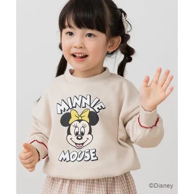 トレーナー 「ディズニー」ミニーマウス/裏毛トレーナー キッズ 子供服 女の子