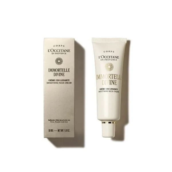 ボディクリーム ロクシタン l'occitane 「数量限定」イモーテル ディヴァインセラムネッククリーム 50mL 首・デコルテ用 保湿クリーム