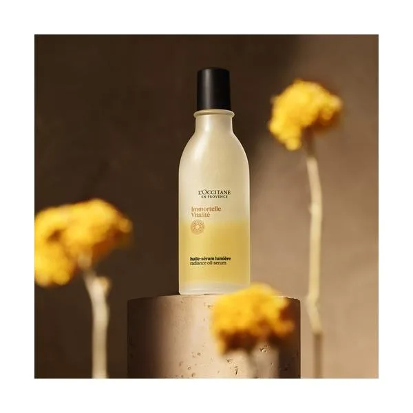 ヘアオイル ロクシタン l'occitane イモーテル ヴィタリテ ラディアンスヘアオイルセラム 50mL 洗い流さないトリートメント