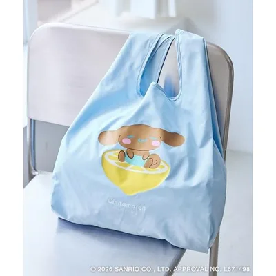 エコバッグ 「サンリオキャラクターズ×ROPE' PICNIC」日焼けデザイン 折りたたみエコトートバッグ