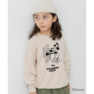 トレーナー 「ディズニー」ミッキーマウス/裏毛トレーナー キッズ 子供服 男の子 女の子