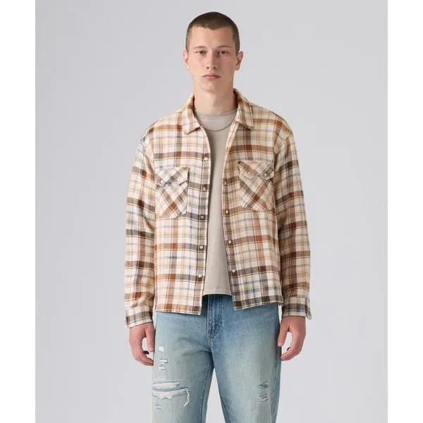 シャツ Levi's/リーバイス ロングスリーブ ボクシー ウエスタンシャツ メンズ