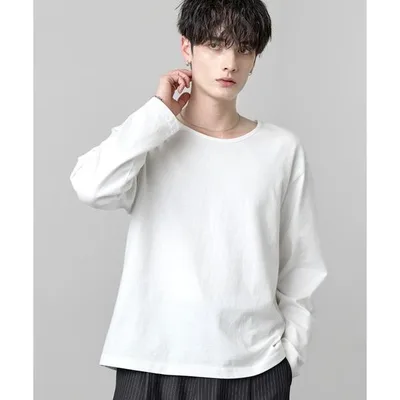 tシャツ Compact Cotton Crew&U-Neck L/S Tee メンズ
