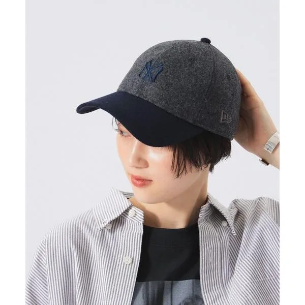 キャップ 帽子 レディース 「別注」NEW ERA / 920 メルトンウール MLB キャップ レディース
