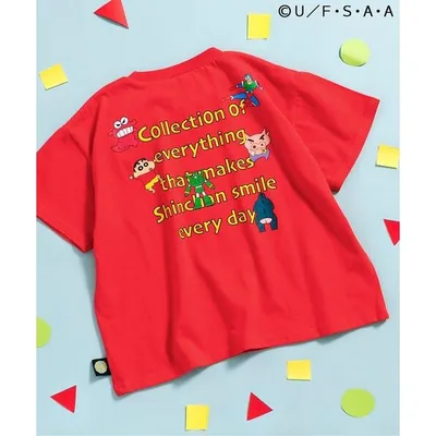 tシャツ 「リンク」クレヨンしんちゃん 4柄グラフィックTシャツ キッズ 子供服 男の子 女の子
