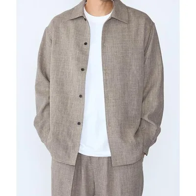 シャツ Comfy Line レギュラーカラー シャツ メンズ