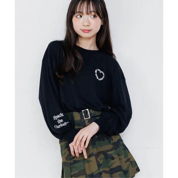 tシャツ もちふわロンT キッズ 子供服 女の子