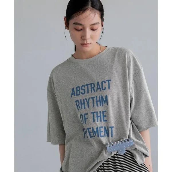 tシャツ 半袖 メランジロゴTEE 1048840 レディース